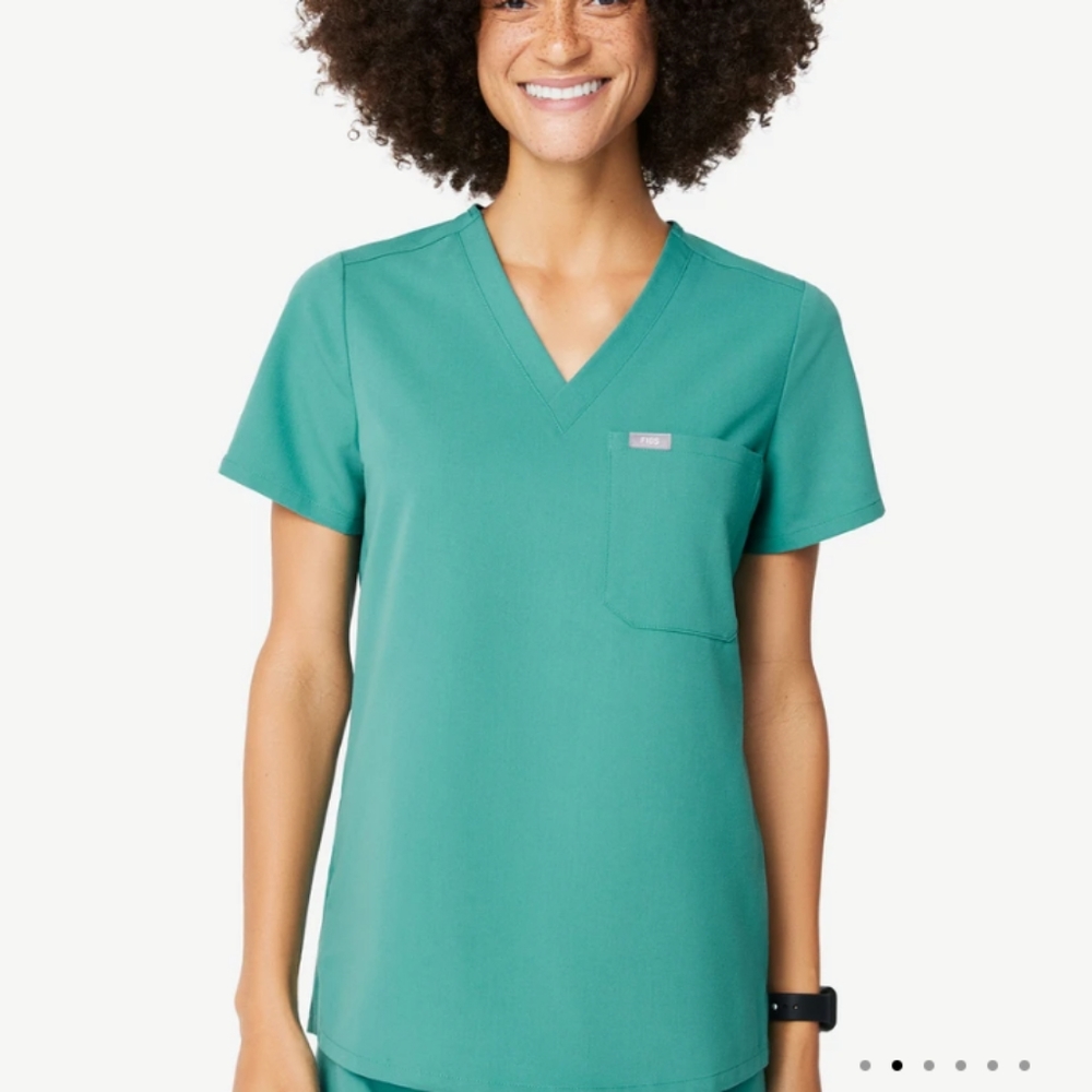 Figs Marine Scrub Set Xs top Small bottom